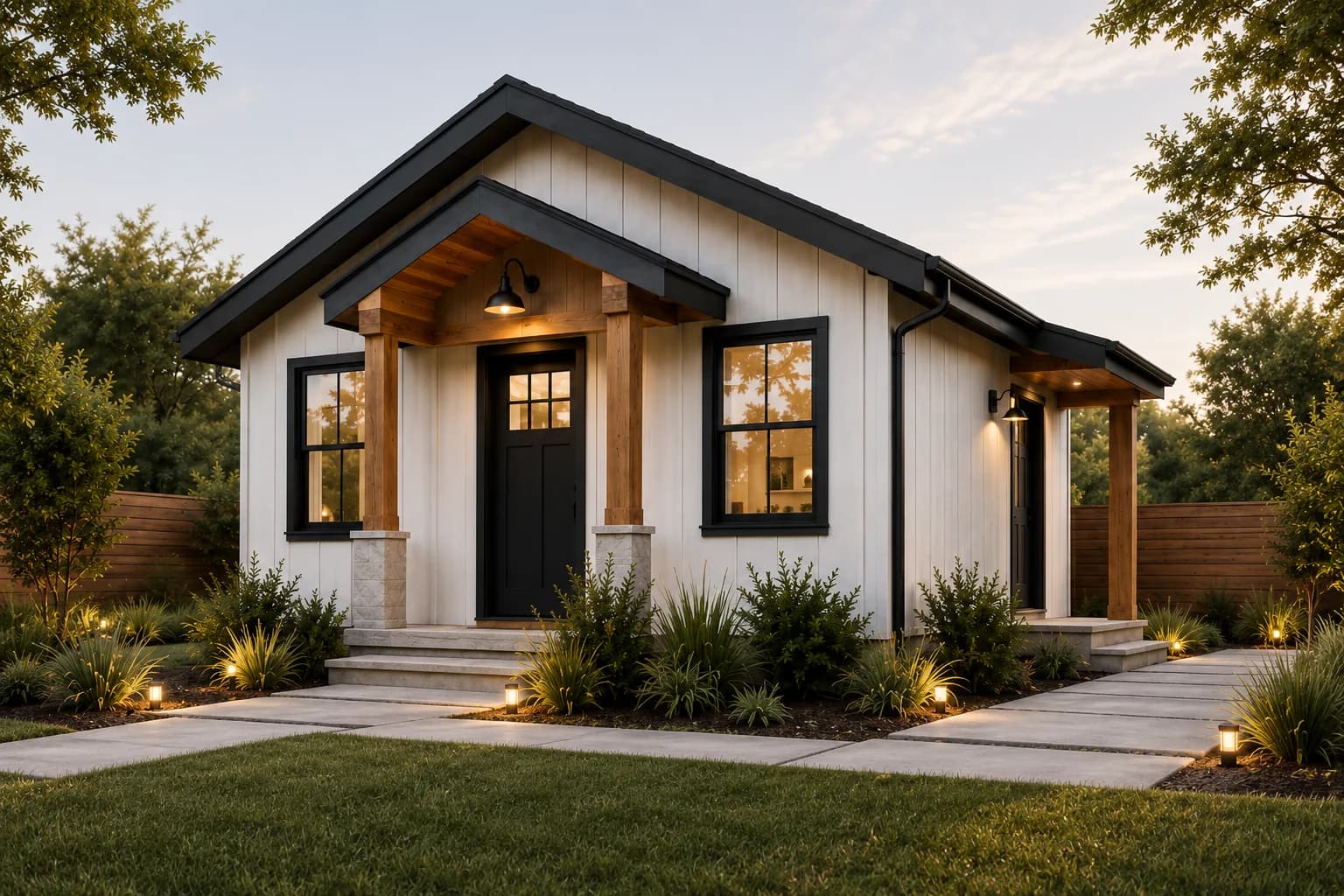 Concept rendering of The Alder, a modern accessory dwelling unit